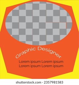 social media marketing post. digital marketing agency, graphic design agency. vector file.