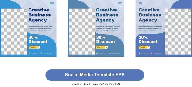 Social Media for modern bussiness template