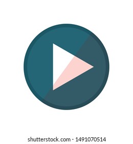 Social media and multimedia button, App communication and digital marketing theme Vector illustration