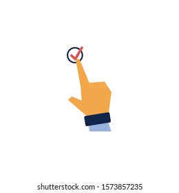 Social media and multimedia cursor icon Vector illustration