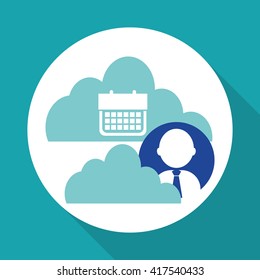 Social media. multimedia icon. online concept, vector illustration