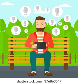 Social media network.