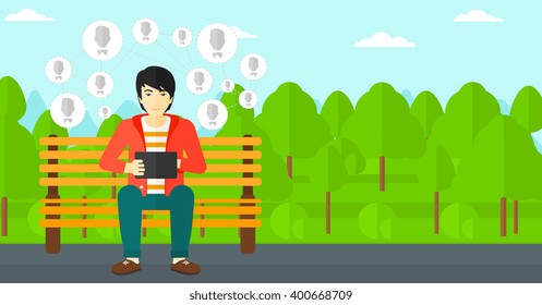 Social media network.