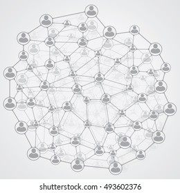 Social Media, Social network