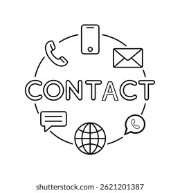 Social media network black and white icons set vector illustration
