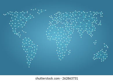 Social media network concept