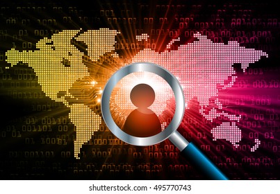 Social media network concept. design vector illustration with social media icons and world map. Global network mesh. Social communications background. Earth map. brown