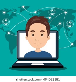 social media and network connection design