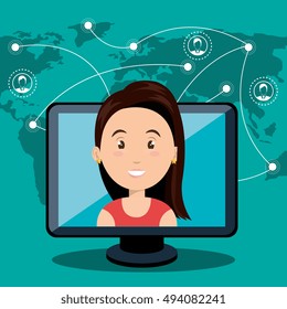 social media and network connection design