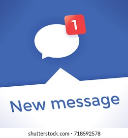 Facebook Messenger Icon In Ios Style