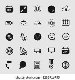 social media and network icon set - Vector 