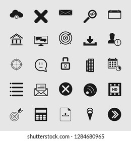 social media and network icon set - Vector