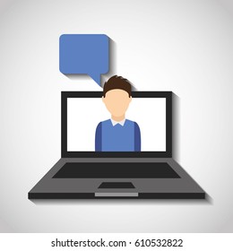 social media network icons vector illustration design