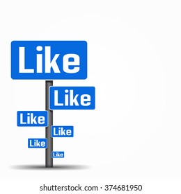 Social media networking concept