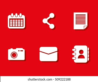 Social media networking icon vector illustration graphic design