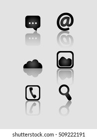 Social media networking icon vector illustration graphic design