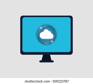 Social media networking icon vector illustration graphic design