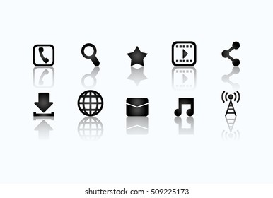 Social media networking icon vector illustration graphic design