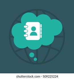 Social media networking icon vector illustration graphic design