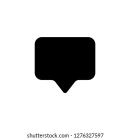 Social media notification icon.Chat bubble icon.Eps 10 vector.