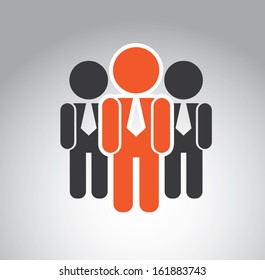 social  media over gray background vector illustration 