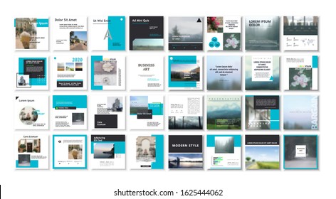 Social media pack. Business presentation template. Set of modern blog posts or Editable simple info banner, trendy book cover idea.  For app, web mail digital display style.  beauty cards. Minimal. ad