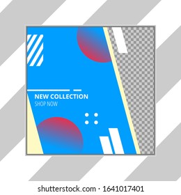 Social media pack. Business presentation template. Set of modern square blog posts Editable simple info banner, trendy book cover idea. Minimal. For app, web mail digital display style. beauty cards
