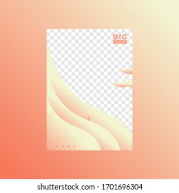 Social media pack. Business presentation template. Set of modern A4 size blog posts Editable simple info banner, trendy book cover idea. Minimal. For app, web mail digital display style. beauty cards