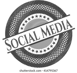 Efecto lápiz de medios sociales