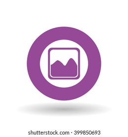 Social media photo design, vector illustration