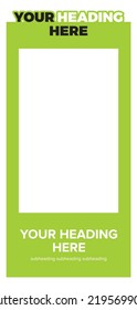 Social Media photo prop frame with likes. White vector template similar to the most popular social network for photo