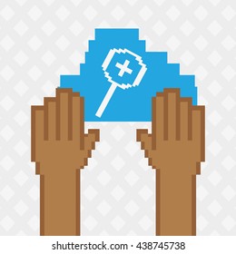 social media pixel design 