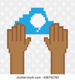 social media pixel design 