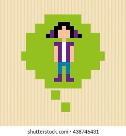 social media pixel design 