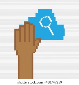 social media pixel design 