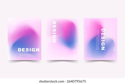 Social media post .Abstract gradient background. Liquid. pink and blue gradient. Modern background. EPS 10