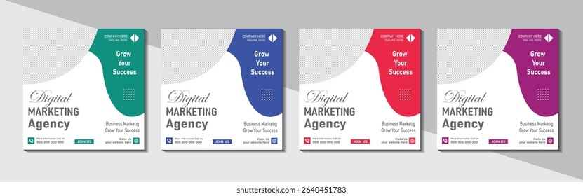 social media post and agency