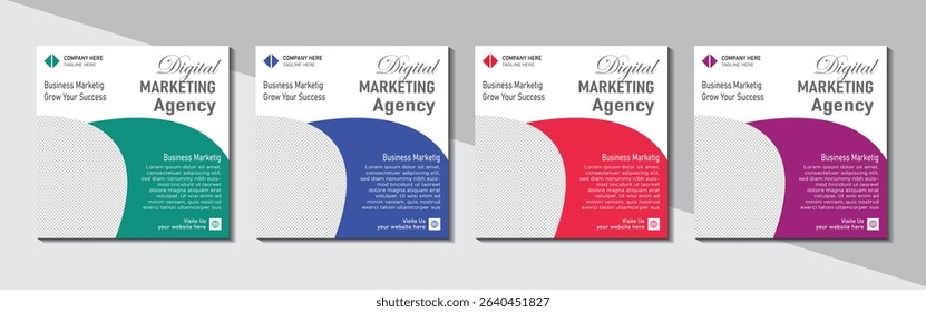 social media post and agency