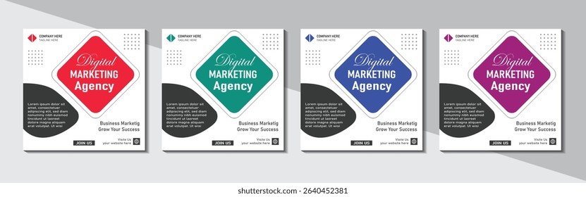 social media post and agency