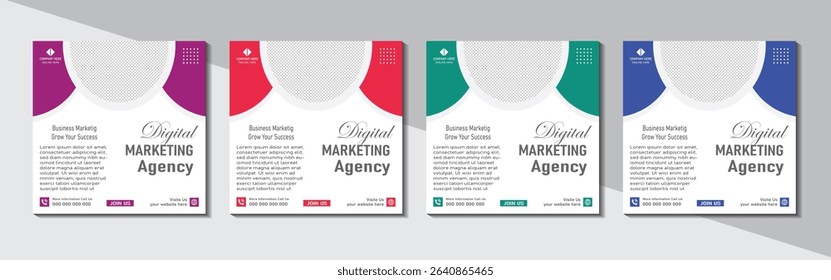 Social Media Post and agency banner