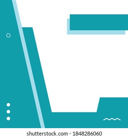 Social media post background, banner promotion template for ads