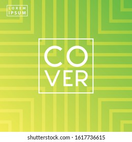 Social media post background and cover design with gradient color