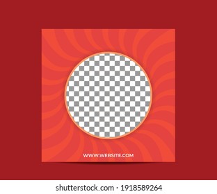Social media post background design