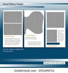 Social media post background design