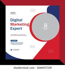 social media post banner design