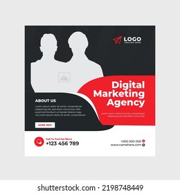 Social media post Banner template