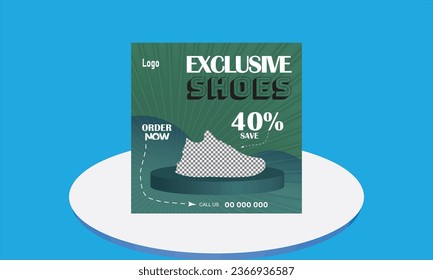 Shoes Social Media Post Vector Art, Icons, and Graphics for Free Download