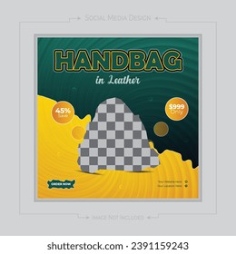Social media post banner template, Suitable for social media posts.

