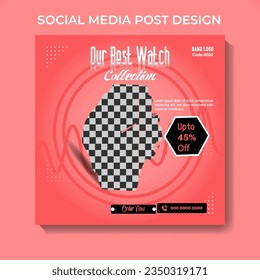  Social Media Post Benner Template  Design . 