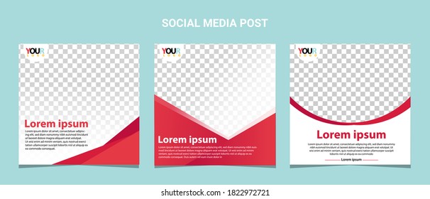 social media post bundles templates, social media templates